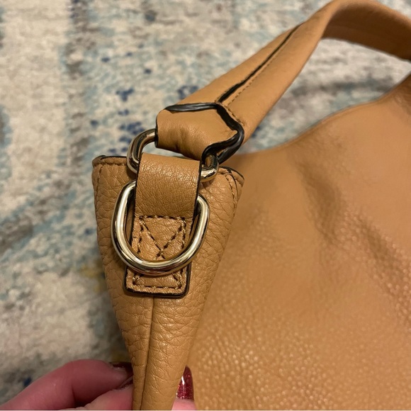 Rebecca Minkoff Tan Leather Hobo Bag - Picture 8 of 11